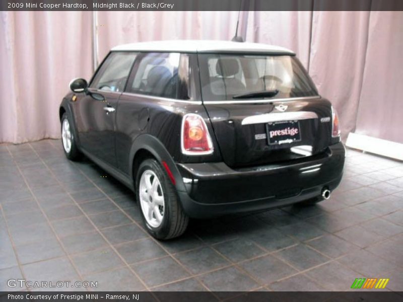 Midnight Black / Black/Grey 2009 Mini Cooper Hardtop