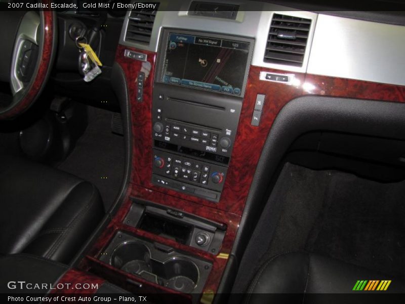 Gold Mist / Ebony/Ebony 2007 Cadillac Escalade