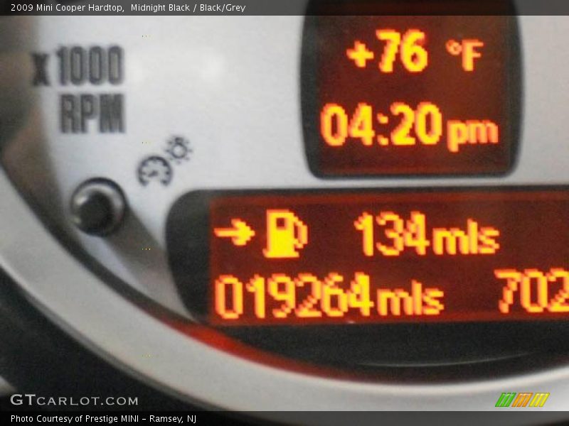 Midnight Black / Black/Grey 2009 Mini Cooper Hardtop