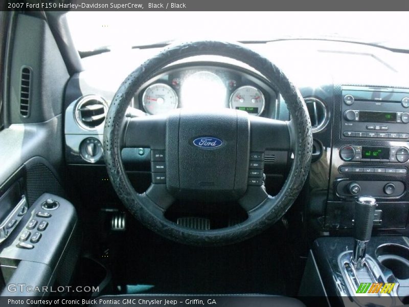 Black / Black 2007 Ford F150 Harley-Davidson SuperCrew