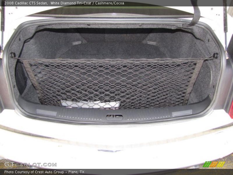 White Diamond Tri-Coat / Cashmere/Cocoa 2008 Cadillac CTS Sedan