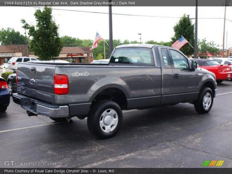 Dark Shadow Grey Metallic / Dark Flint 2004 Ford F150 XL Regular Cab 4x4