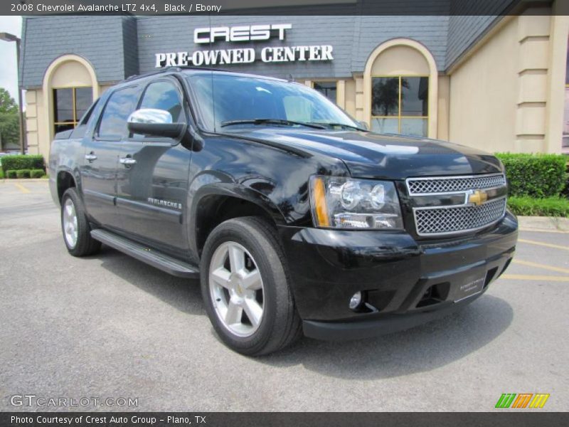 Black / Ebony 2008 Chevrolet Avalanche LTZ 4x4