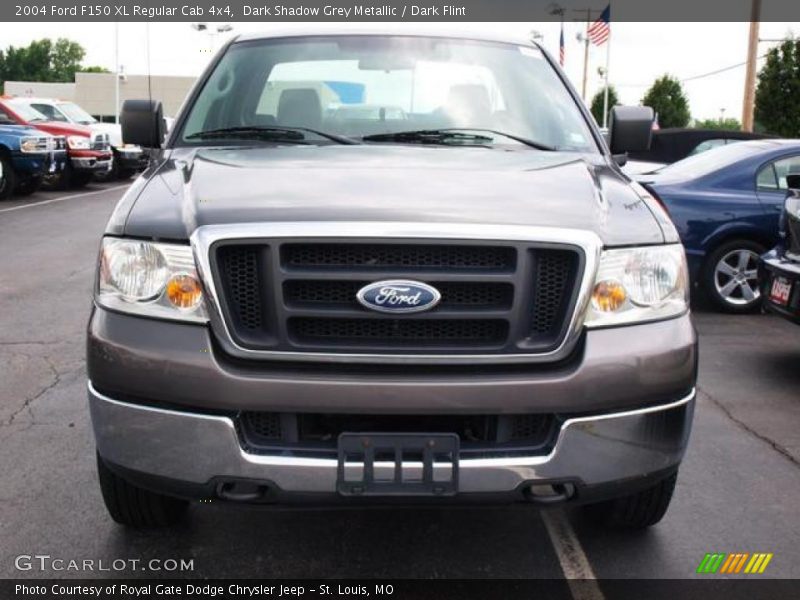 Dark Shadow Grey Metallic / Dark Flint 2004 Ford F150 XL Regular Cab 4x4