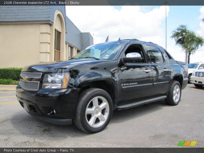 Black / Ebony 2008 Chevrolet Avalanche LTZ 4x4