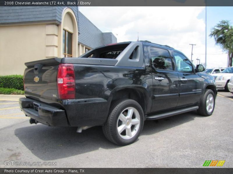 Black / Ebony 2008 Chevrolet Avalanche LTZ 4x4