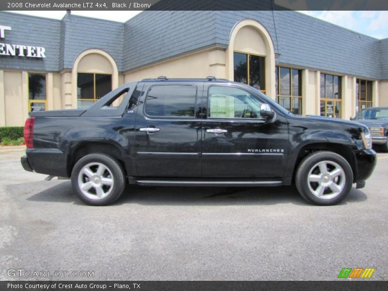 Black / Ebony 2008 Chevrolet Avalanche LTZ 4x4