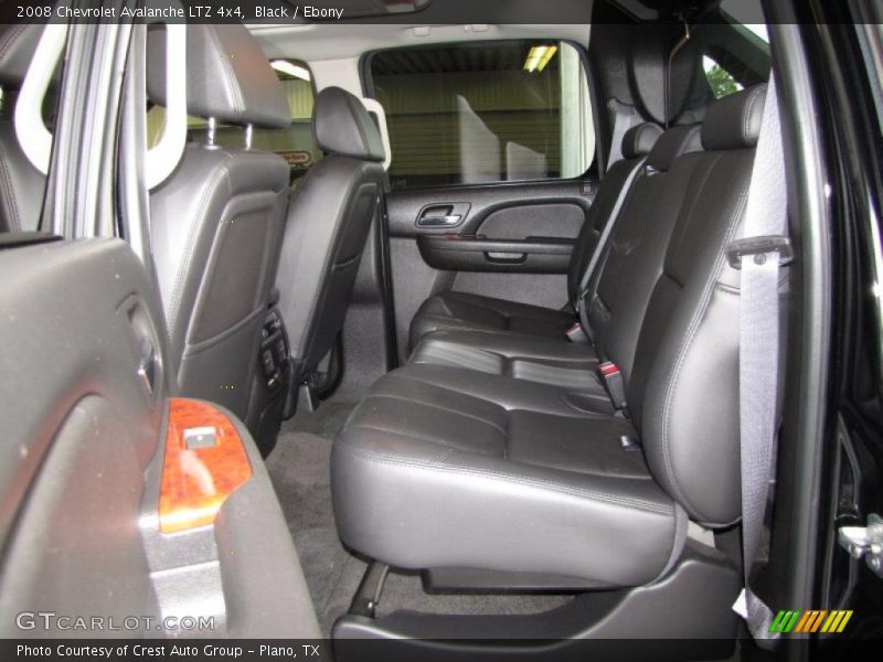 Black / Ebony 2008 Chevrolet Avalanche LTZ 4x4