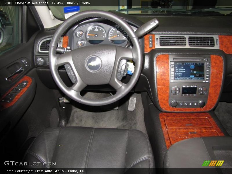 Black / Ebony 2008 Chevrolet Avalanche LTZ 4x4