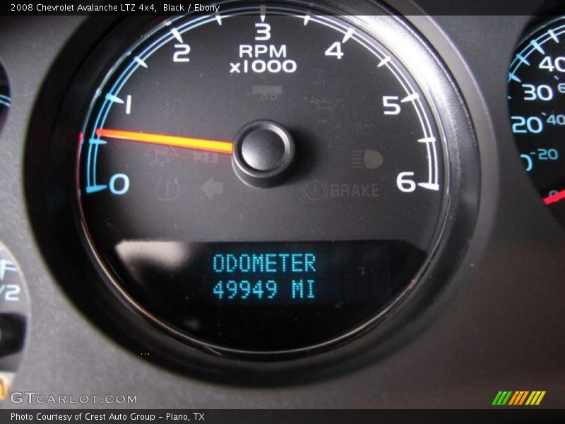 Black / Ebony 2008 Chevrolet Avalanche LTZ 4x4