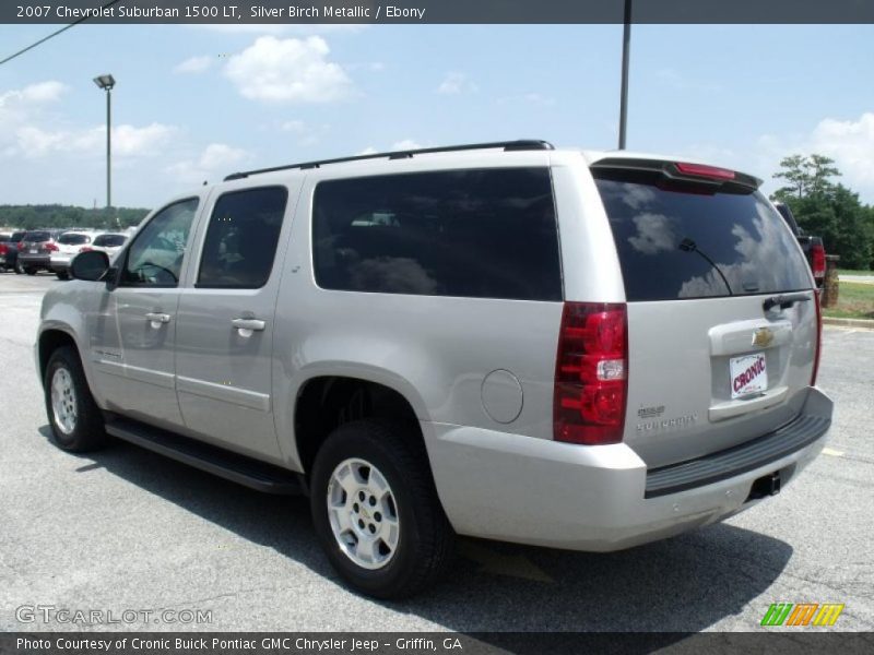 Silver Birch Metallic / Ebony 2007 Chevrolet Suburban 1500 LT