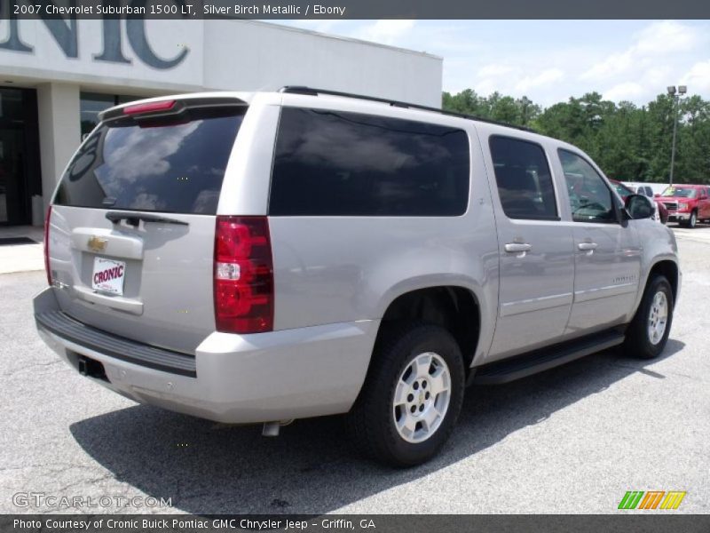 Silver Birch Metallic / Ebony 2007 Chevrolet Suburban 1500 LT