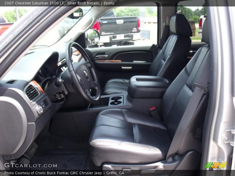 Silver Birch Metallic / Ebony 2007 Chevrolet Suburban 1500 LT