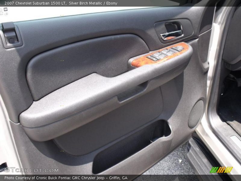 Silver Birch Metallic / Ebony 2007 Chevrolet Suburban 1500 LT