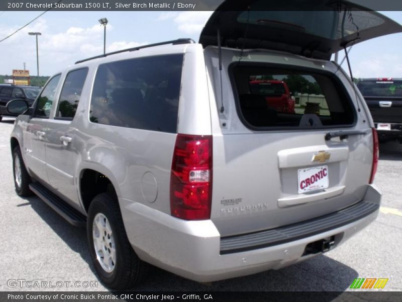 Silver Birch Metallic / Ebony 2007 Chevrolet Suburban 1500 LT