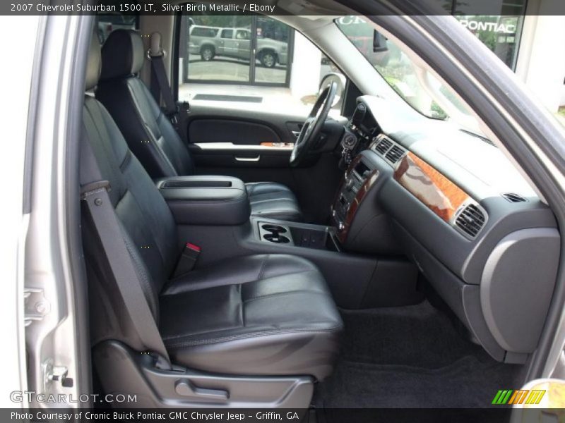Silver Birch Metallic / Ebony 2007 Chevrolet Suburban 1500 LT