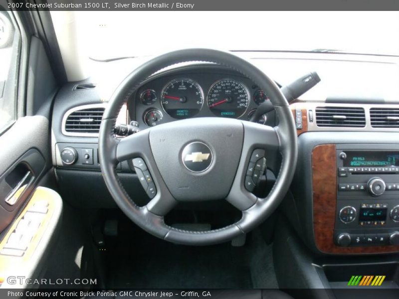 Silver Birch Metallic / Ebony 2007 Chevrolet Suburban 1500 LT