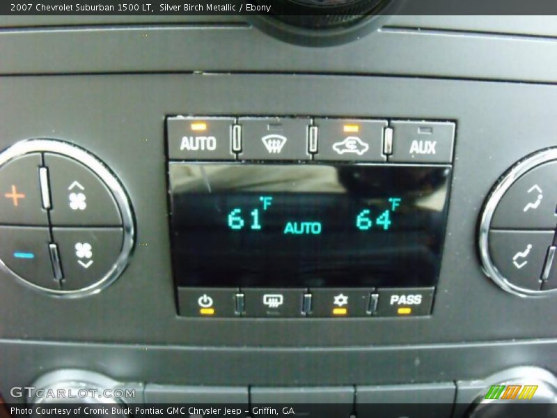 Silver Birch Metallic / Ebony 2007 Chevrolet Suburban 1500 LT