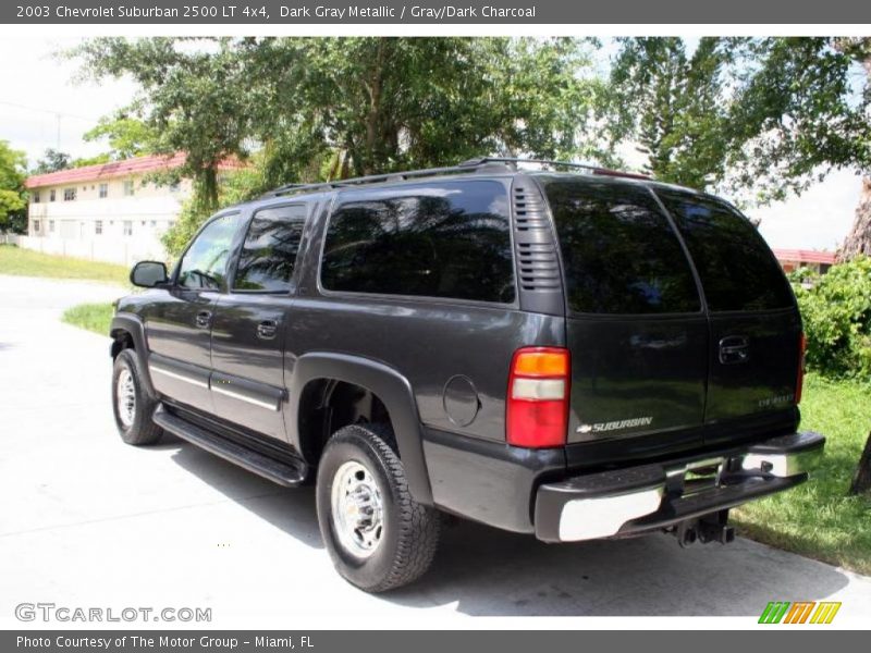 Dark Gray Metallic / Gray/Dark Charcoal 2003 Chevrolet Suburban 2500 LT 4x4