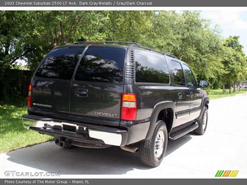 Dark Gray Metallic / Gray/Dark Charcoal 2003 Chevrolet Suburban 2500 LT 4x4