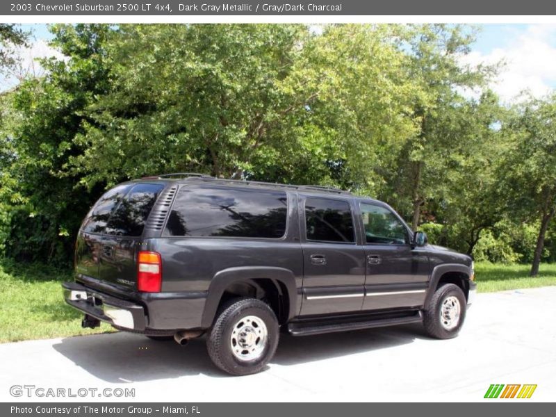 Dark Gray Metallic / Gray/Dark Charcoal 2003 Chevrolet Suburban 2500 LT 4x4
