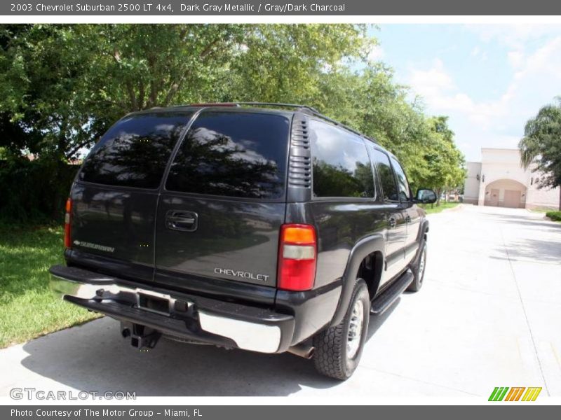 Dark Gray Metallic / Gray/Dark Charcoal 2003 Chevrolet Suburban 2500 LT 4x4