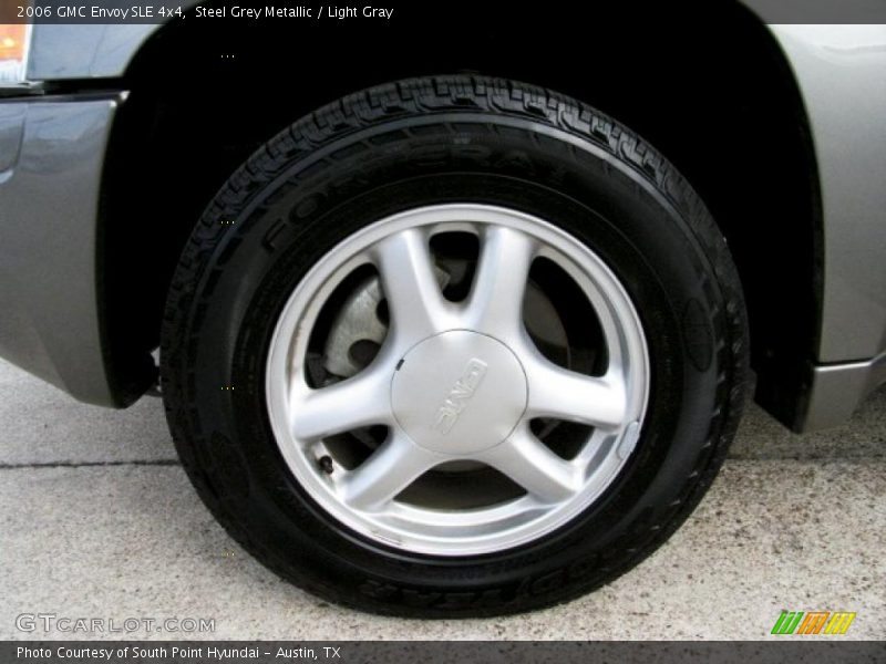 Steel Grey Metallic / Light Gray 2006 GMC Envoy SLE 4x4