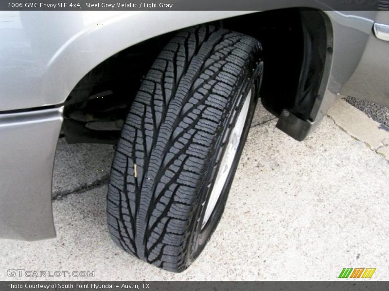 Steel Grey Metallic / Light Gray 2006 GMC Envoy SLE 4x4