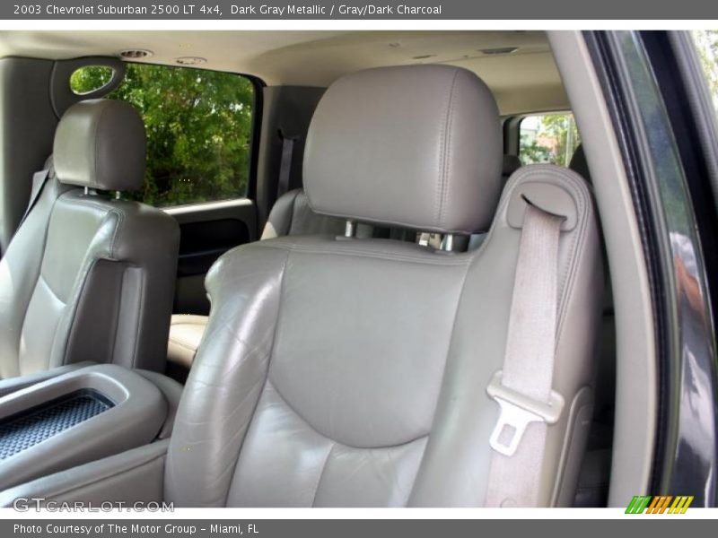 Dark Gray Metallic / Gray/Dark Charcoal 2003 Chevrolet Suburban 2500 LT 4x4