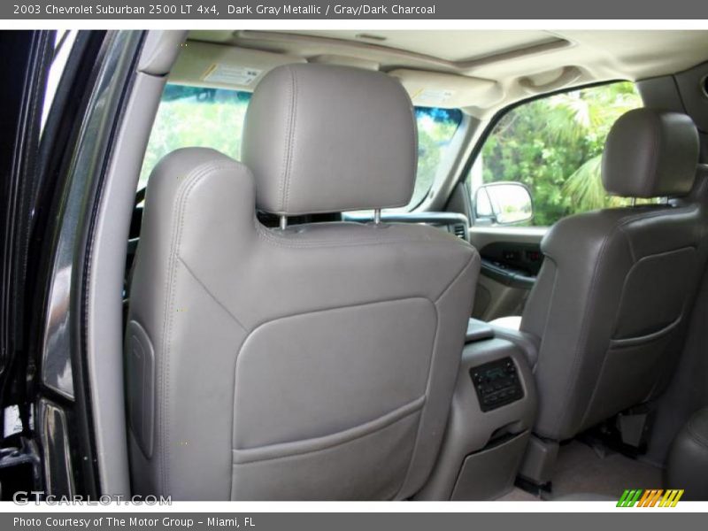 Dark Gray Metallic / Gray/Dark Charcoal 2003 Chevrolet Suburban 2500 LT 4x4