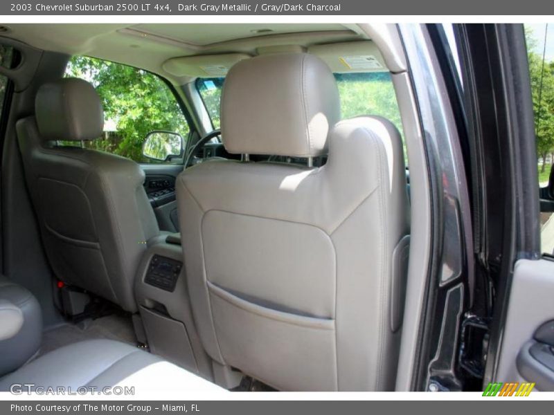 Dark Gray Metallic / Gray/Dark Charcoal 2003 Chevrolet Suburban 2500 LT 4x4