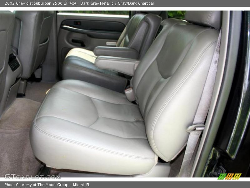 Dark Gray Metallic / Gray/Dark Charcoal 2003 Chevrolet Suburban 2500 LT 4x4