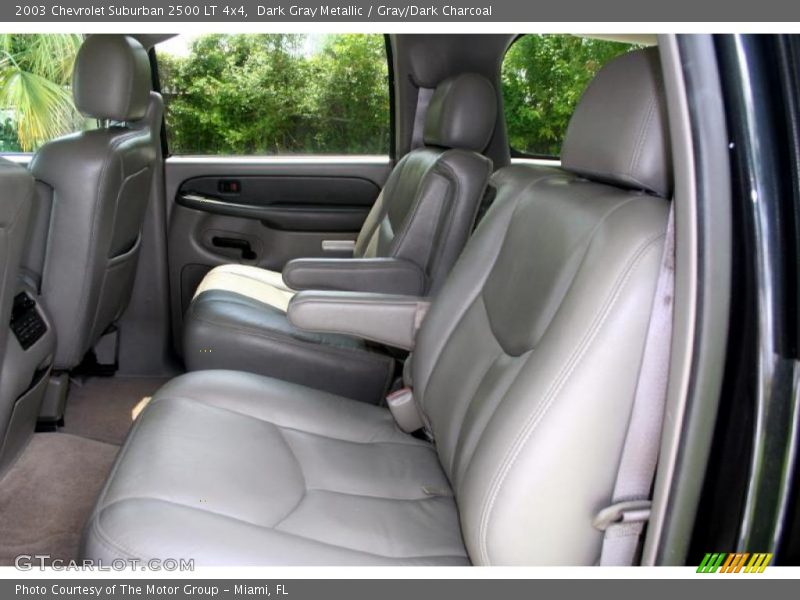 Dark Gray Metallic / Gray/Dark Charcoal 2003 Chevrolet Suburban 2500 LT 4x4