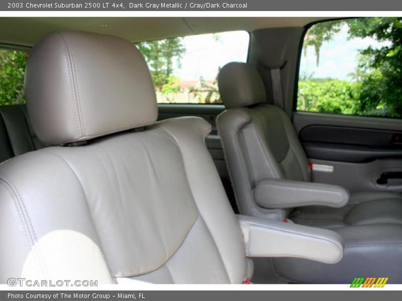 Dark Gray Metallic / Gray/Dark Charcoal 2003 Chevrolet Suburban 2500 LT 4x4