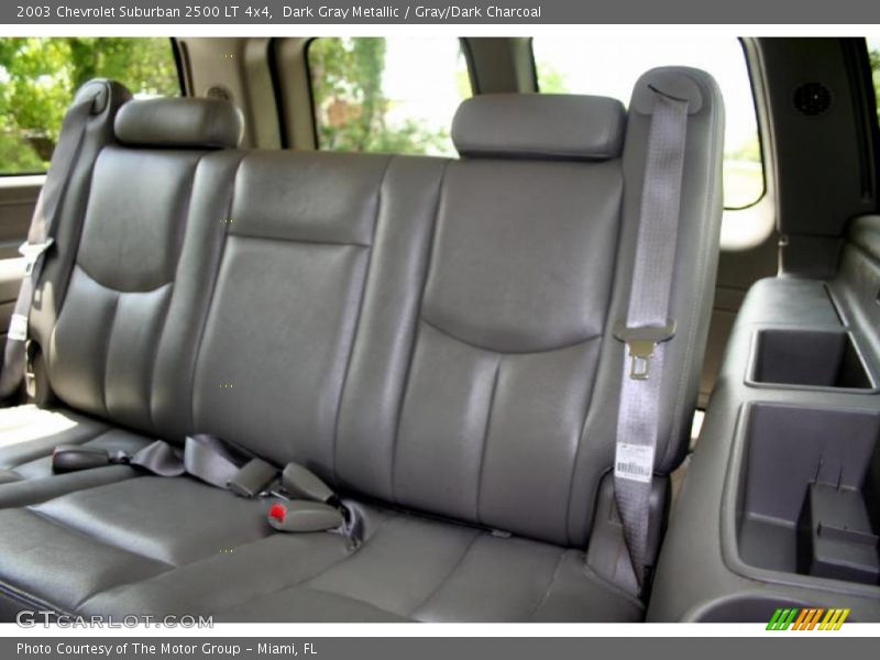 Dark Gray Metallic / Gray/Dark Charcoal 2003 Chevrolet Suburban 2500 LT 4x4