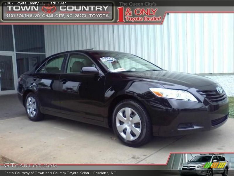 Black / Ash 2007 Toyota Camry CE