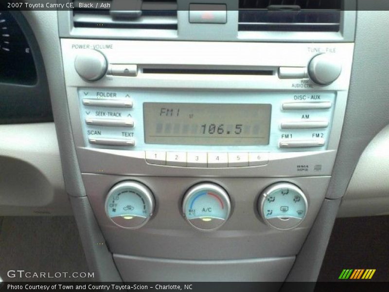 Black / Ash 2007 Toyota Camry CE