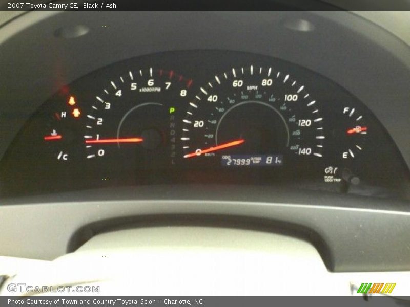 Black / Ash 2007 Toyota Camry CE