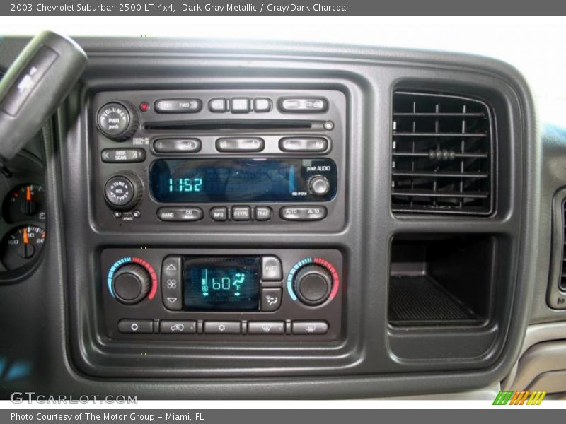 Dark Gray Metallic / Gray/Dark Charcoal 2003 Chevrolet Suburban 2500 LT 4x4