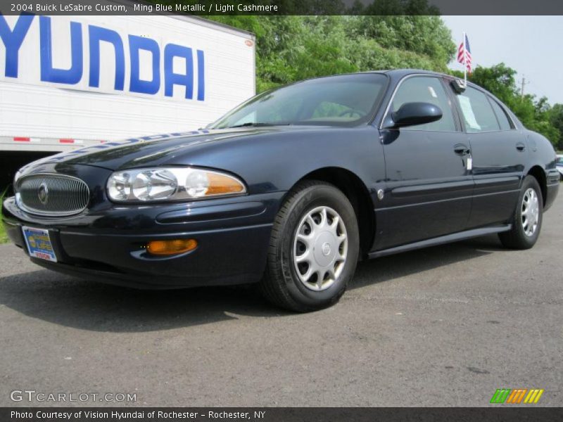 Ming Blue Metallic / Light Cashmere 2004 Buick LeSabre Custom