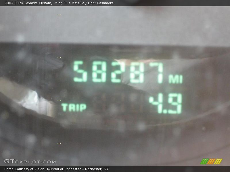 Ming Blue Metallic / Light Cashmere 2004 Buick LeSabre Custom