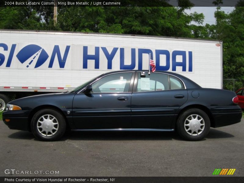 Ming Blue Metallic / Light Cashmere 2004 Buick LeSabre Custom