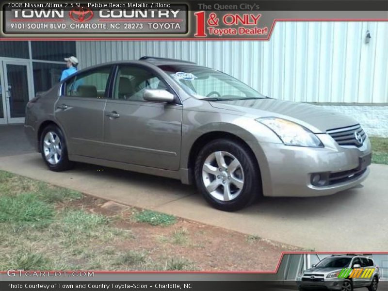 Pebble Beach Metallic / Blond 2008 Nissan Altima 2.5 SL