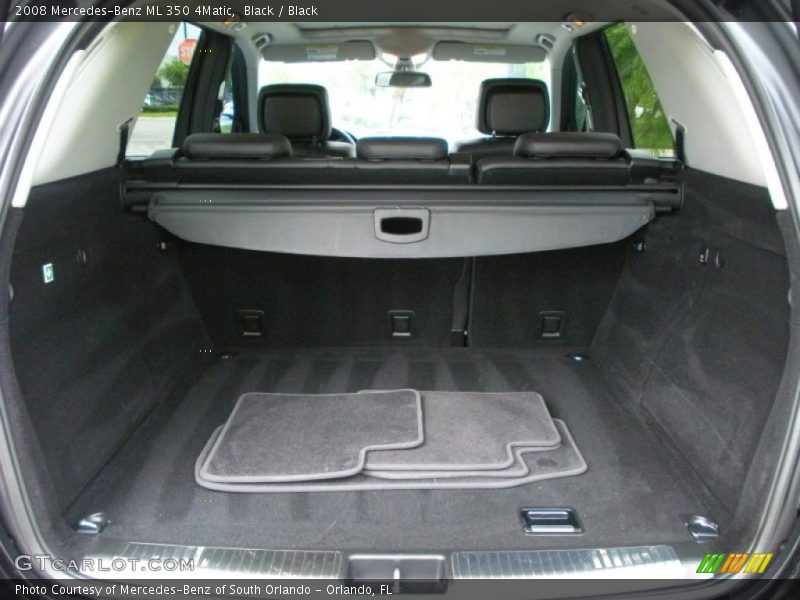 Black / Black 2008 Mercedes-Benz ML 350 4Matic