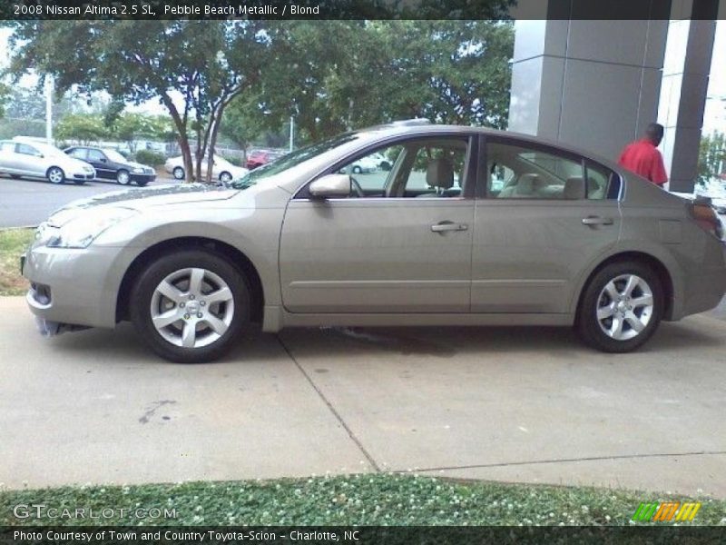 Pebble Beach Metallic / Blond 2008 Nissan Altima 2.5 SL