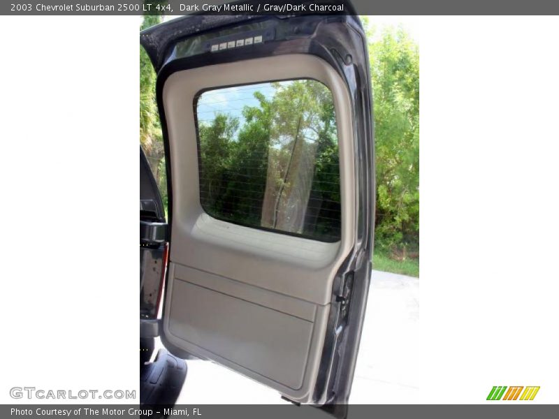 Dark Gray Metallic / Gray/Dark Charcoal 2003 Chevrolet Suburban 2500 LT 4x4
