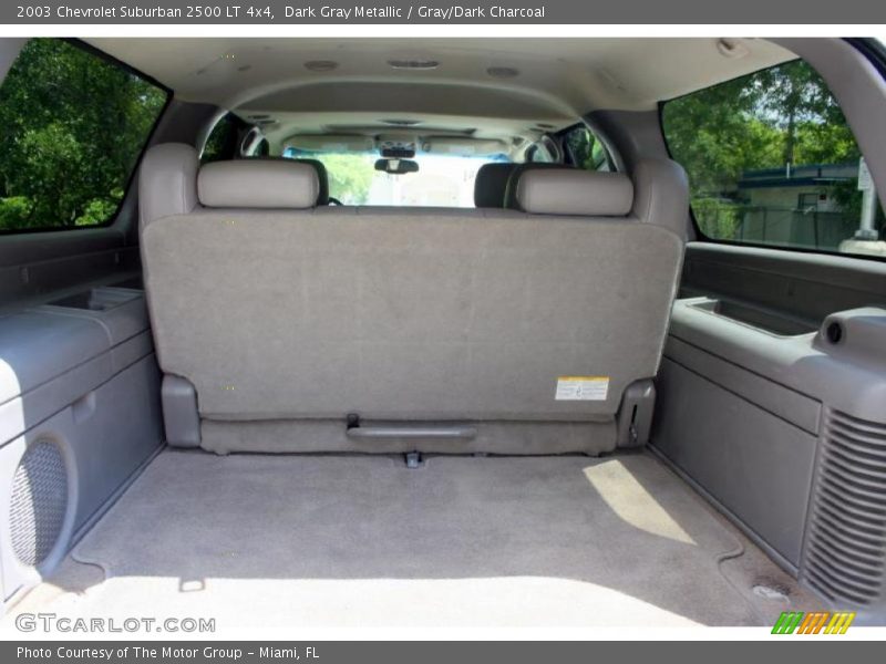 Dark Gray Metallic / Gray/Dark Charcoal 2003 Chevrolet Suburban 2500 LT 4x4