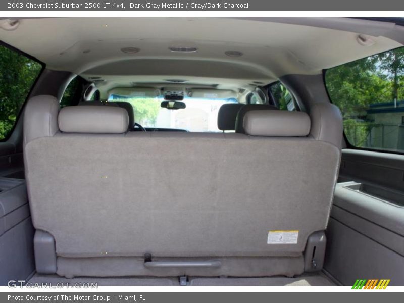 Dark Gray Metallic / Gray/Dark Charcoal 2003 Chevrolet Suburban 2500 LT 4x4