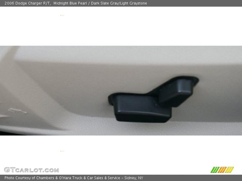 Midnight Blue Pearl / Dark Slate Gray/Light Graystone 2006 Dodge Charger R/T