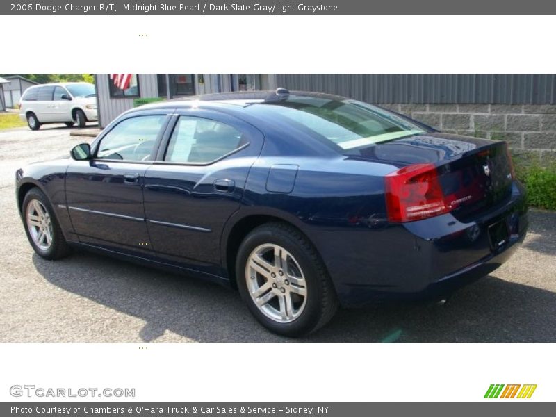 Midnight Blue Pearl / Dark Slate Gray/Light Graystone 2006 Dodge Charger R/T